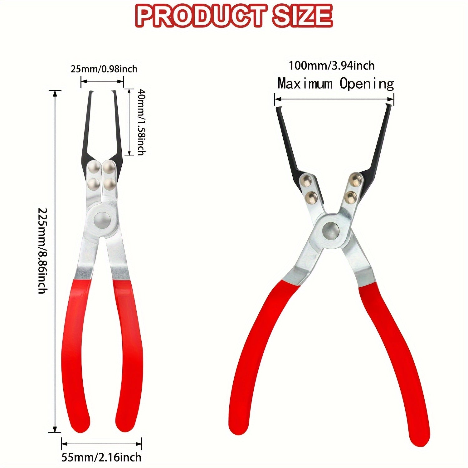 Auto Relay Puller Pliers Set for Car Relays and Fuses