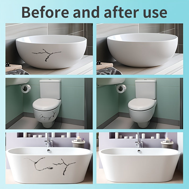 Waterproof Ceramic Tile Adhesive for Repairing Bathtubs Sinks and Fixtures