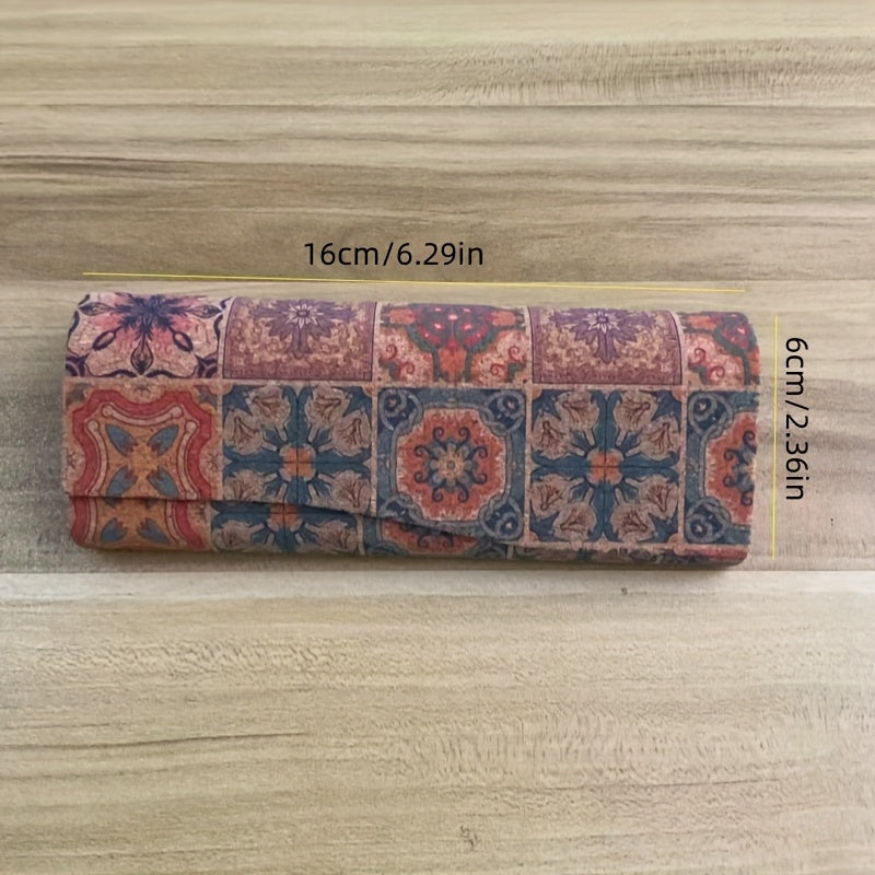 Eyeglasses Case with Magnetic Closure Portable Glasses Protection Accessories