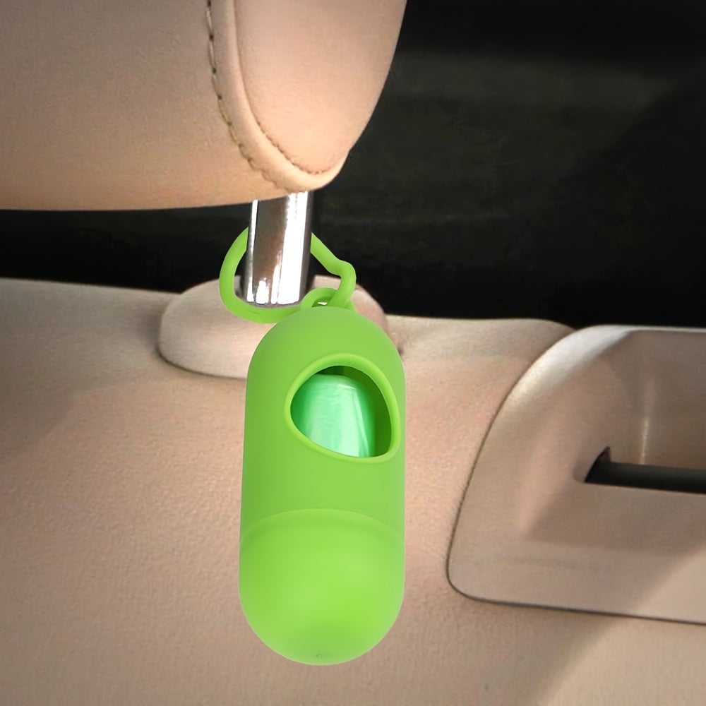 Автомобильный внутренний водонепроницаемый мешок для мусора, подвесной автомобильный мусорный бак, 15 шт., рулон, контейнер для хранения