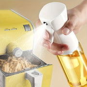 2-in-1 Olive Oil Sprayer Dispenser Durable Plastic Bottle for Cooking and Storage