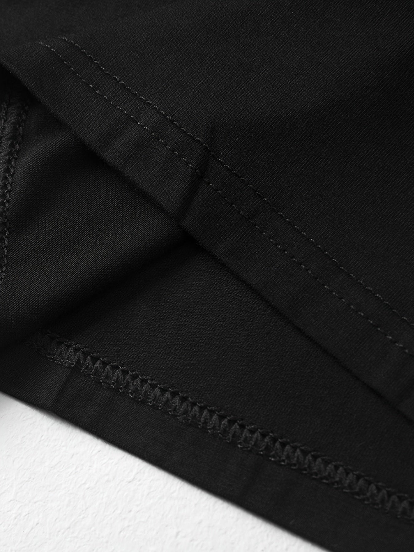 6 piezas de camisetas sin mangas de algodón para hombre, de color sólido, ropa interior deportiva para fitness