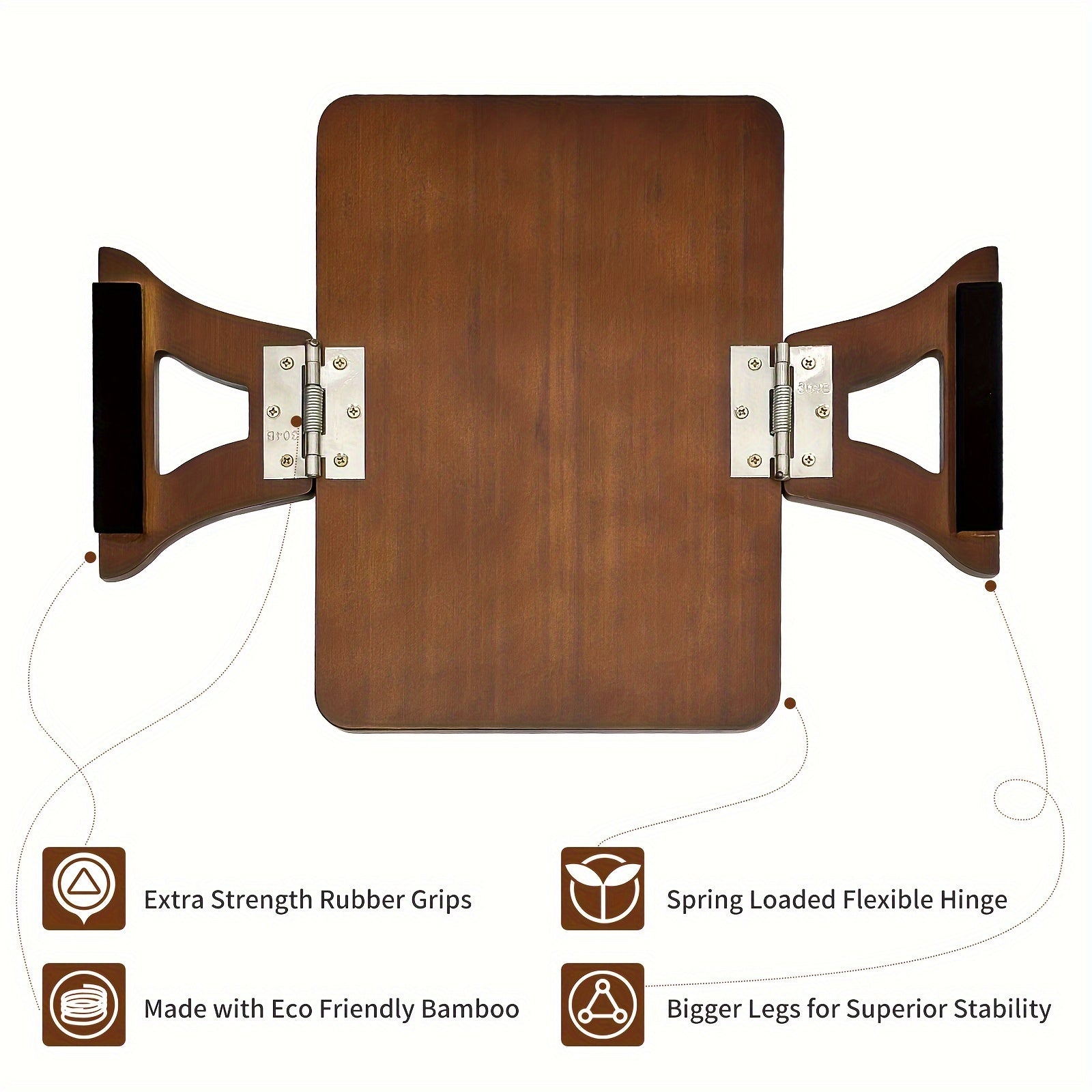 Современный настольный подлокотник-клипса для диванов, прочная деревянная отделка, портативный боковой столик