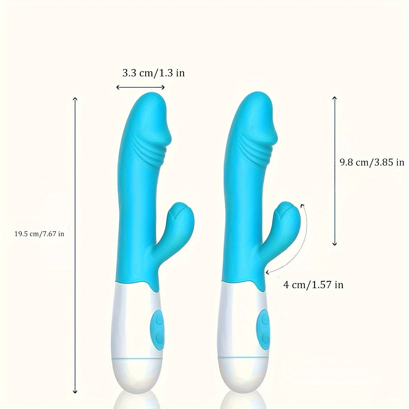 Female Silicone G-Spot Vibrator with 30 Modes for Beginners and Couples