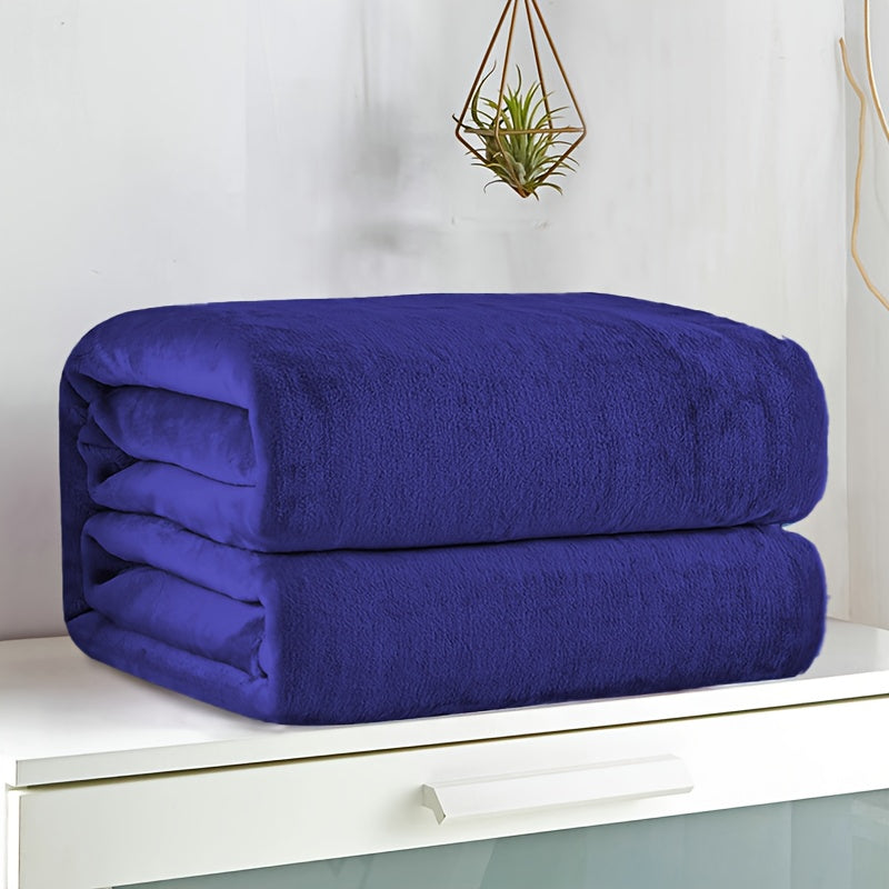 Solid Color Fleece Blanket in the New Blanket Series