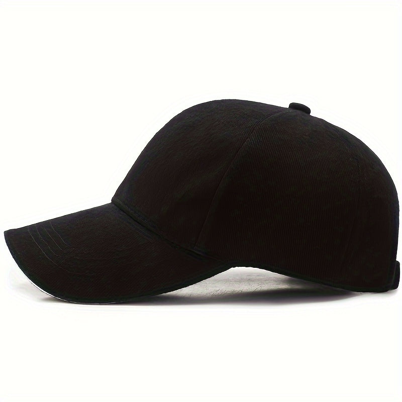 Unisex Cotton Baseball Cap for Outdoor Sports and Camping