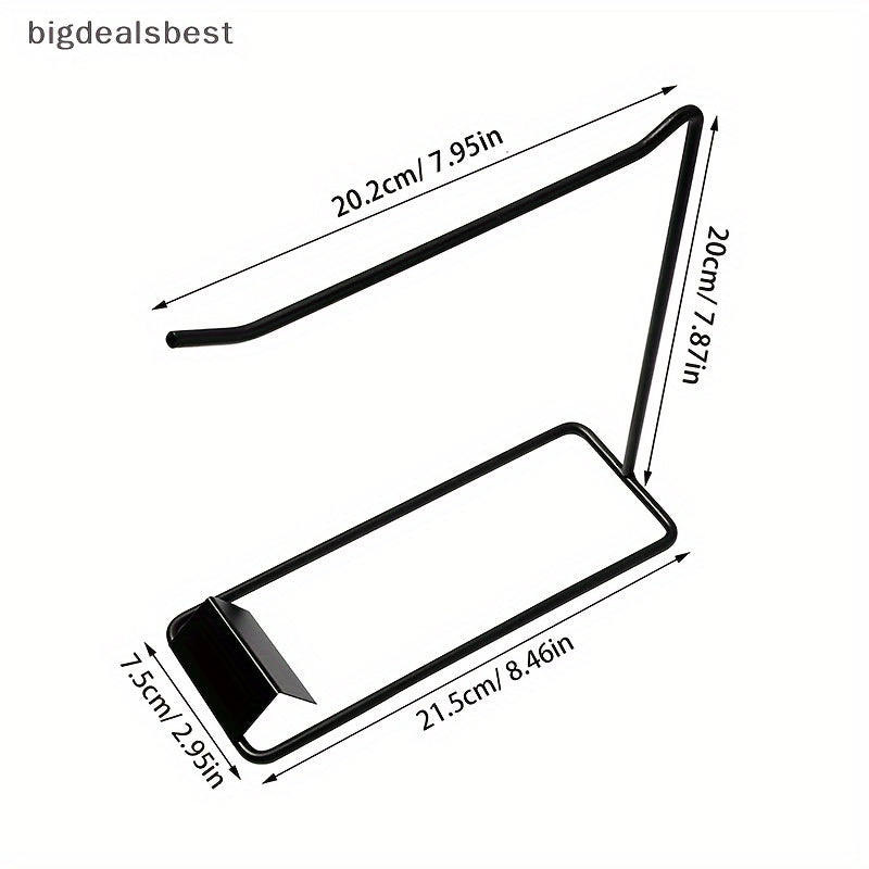 Elegant Iron Jewelry Stand for Earrings and Accessories Durable Metal Organizer with Hanging Hook