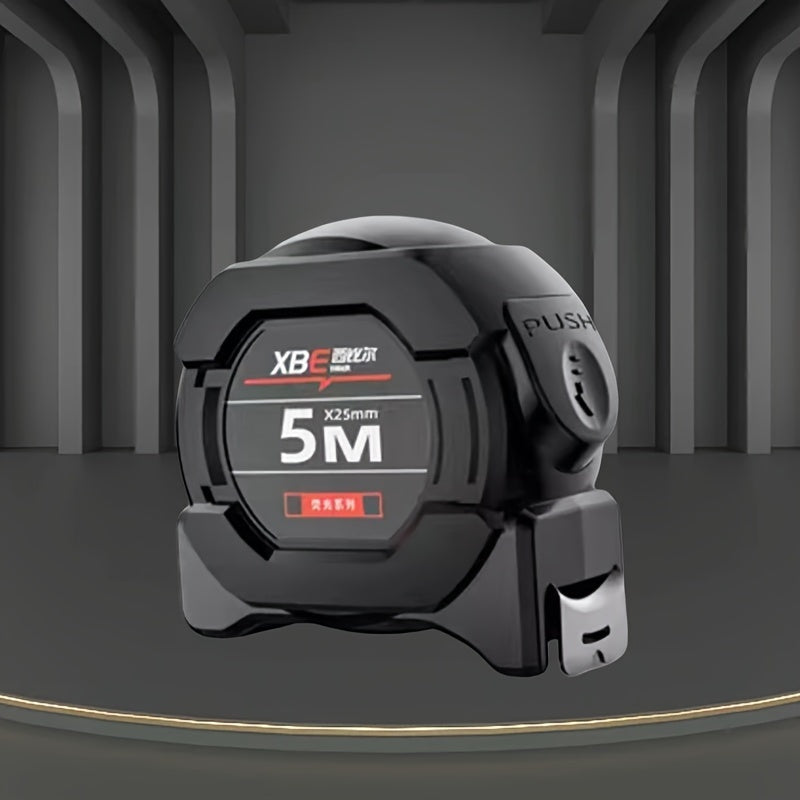 1 шт. Промышленная пластиковая самозапирающаяся флуоресцентная рулетка, доступная в длине 5,0 м / 7,5 м / 10,0 м, изготовленная из прочной углеродной стали, подходит для повседневного использования в офисе или в качестве промышленных ручных инструментов.