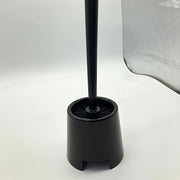 Elektrsiz hojatxona cho'tkasi to'plami, egiluvchan uzun tutqichi bilan, hammom idishlari uchun plastik tozalash cho'tkasi, o'lik burchaksiz dizayn, yashash xonasi, hammom, hojatxona, patio uchun tutqich kiritilgan - qo'lda tozalash vositasi