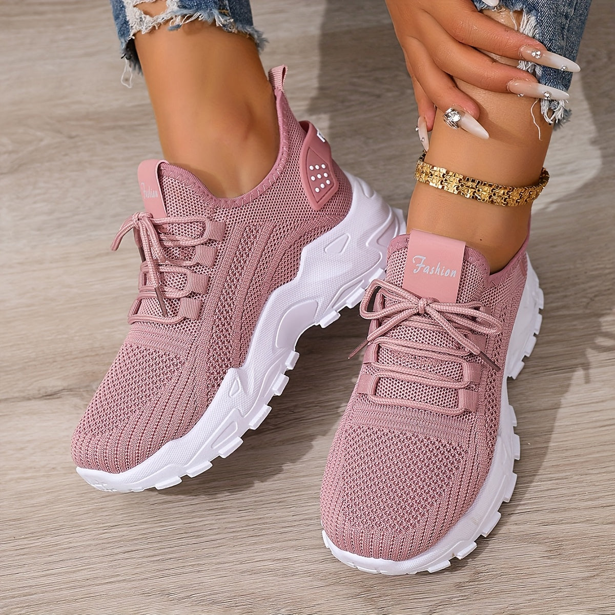 Women's Mesh Sneakers Lightweight Breathable Casual Running Shoes