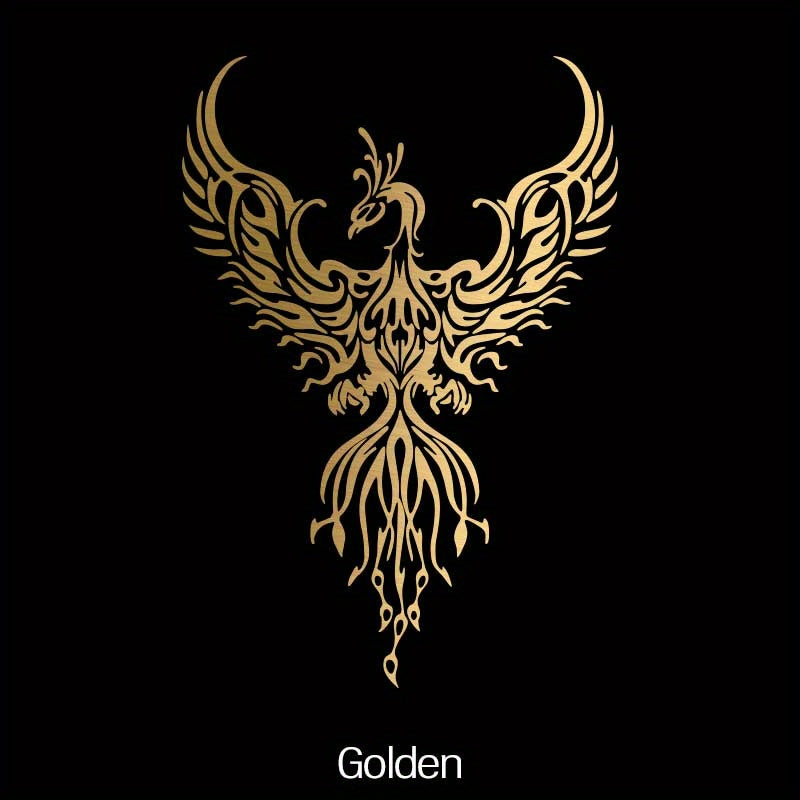 Pegatinas decorativas para coches para vehículos, vinilo único de ventana de coche con diseño de fénix