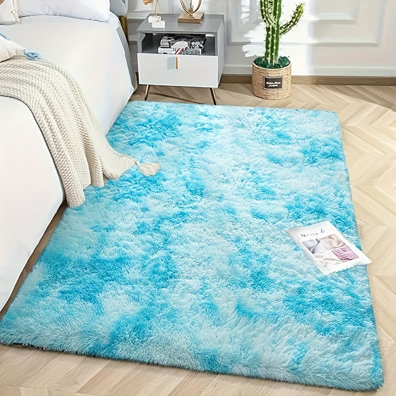 Floor Mat for Bedroom Living Room Coffee Table Polyester Non-Slip 1 Piece