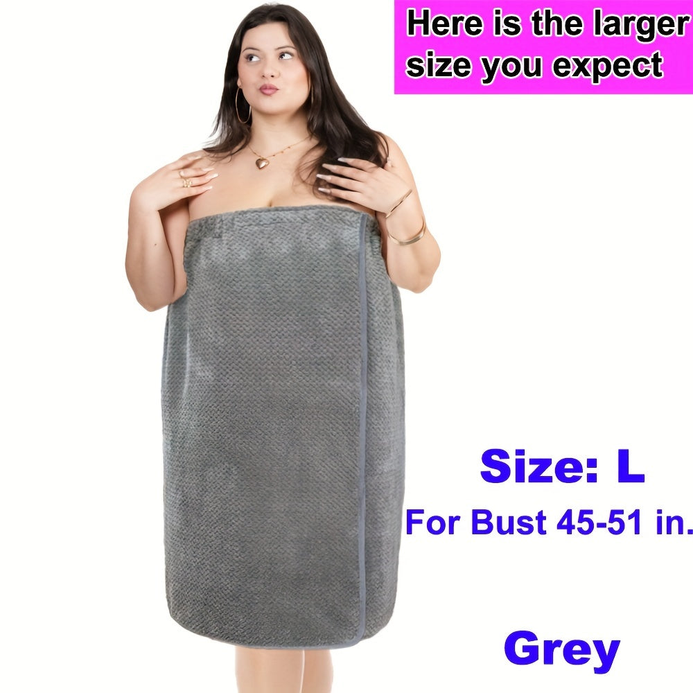 Флисовый халат для взрослых с наклейками и эластичным поясом, впитывающий, удобный для сауны, пляжа, бассейна, спортзала, путешествий