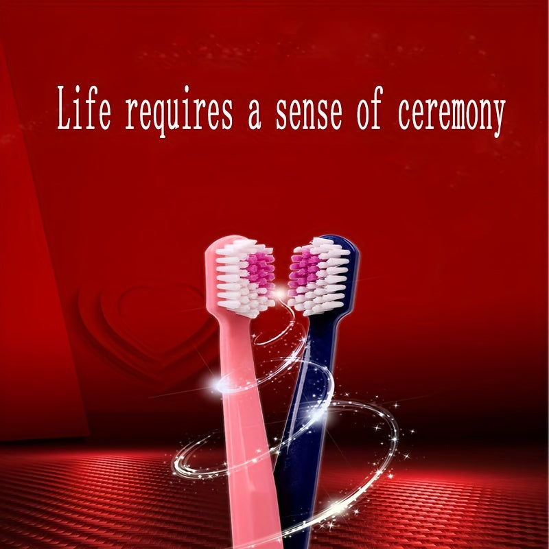 Adult Soft Toothbrush Full-Size Microfiber for Daily and Travel Use