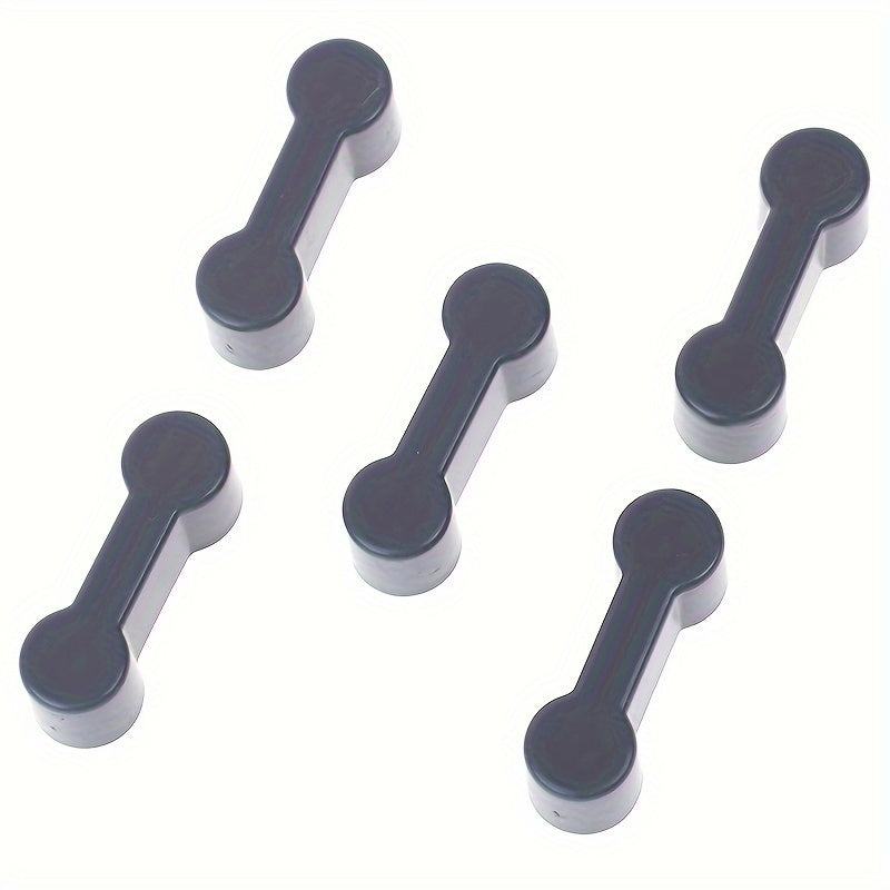 Grey Wooden Track Connectors for Accessories No Power Needed Set of 5