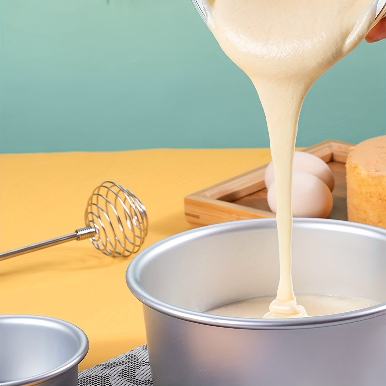 Anodized Aluminum Cake Pan with Removable Bottom, Multiple Sizes, Oven Safe