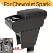 Spark Aveo T200 uchun ABS qora markaz konsoli tashkilotchisi saqlash qutisi