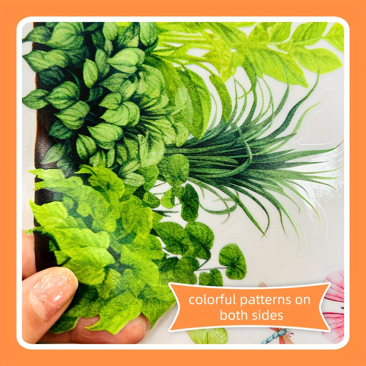 Qushcha Statik Qattiqlashgan Shisha Aytgich 15x40cm Qayta ishlatiladigan PVC Oyna Dekali