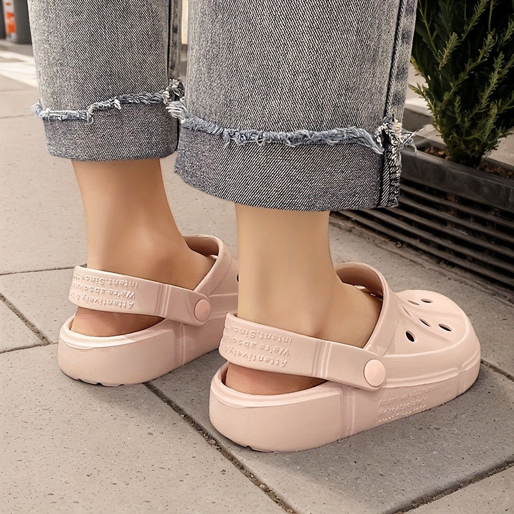 Unisex EVA Rubber Sole Beach Shoes Lightweight Anti-slip Sneakers