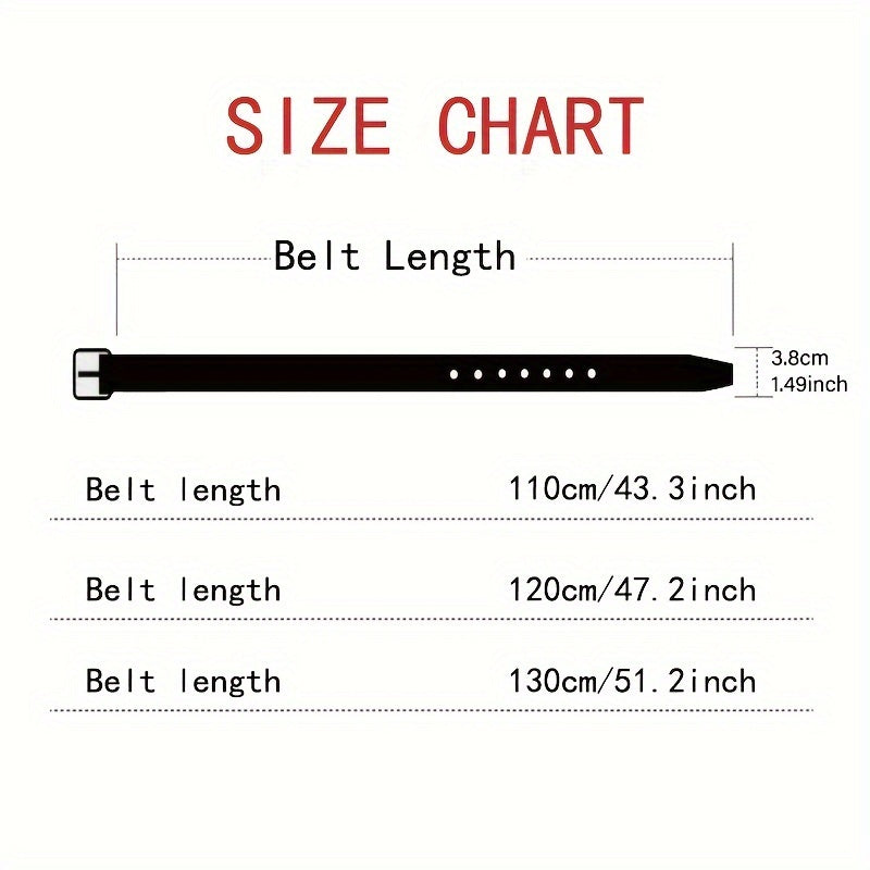 Men's Vintage Leather Cowboy Belt Black Genuine Leather Embossed Buckle for Valentine's Day