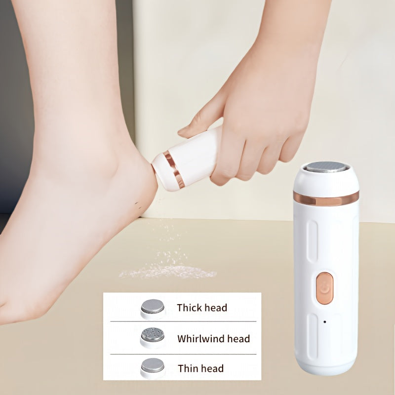 Rechargeable Electric Foot Grinder for Home Use Portable Pedicure Device