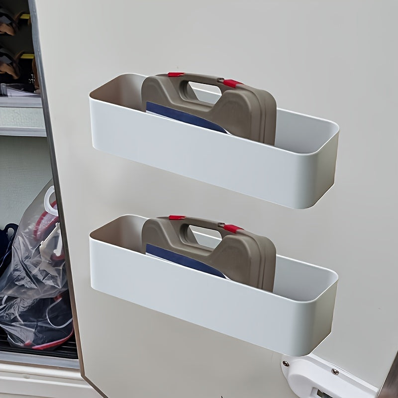 2 ta paket RV lageri saqlash cho'ntak qutilari bardoshli plastmassa transport vositasi tashqi tashkilotchisi