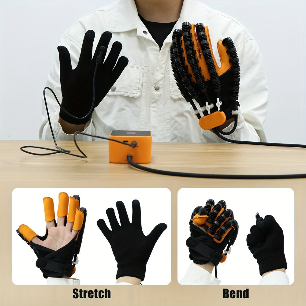Hand Exercise Gloves for Finger Training and Hand Rehabilitation Battery Powered