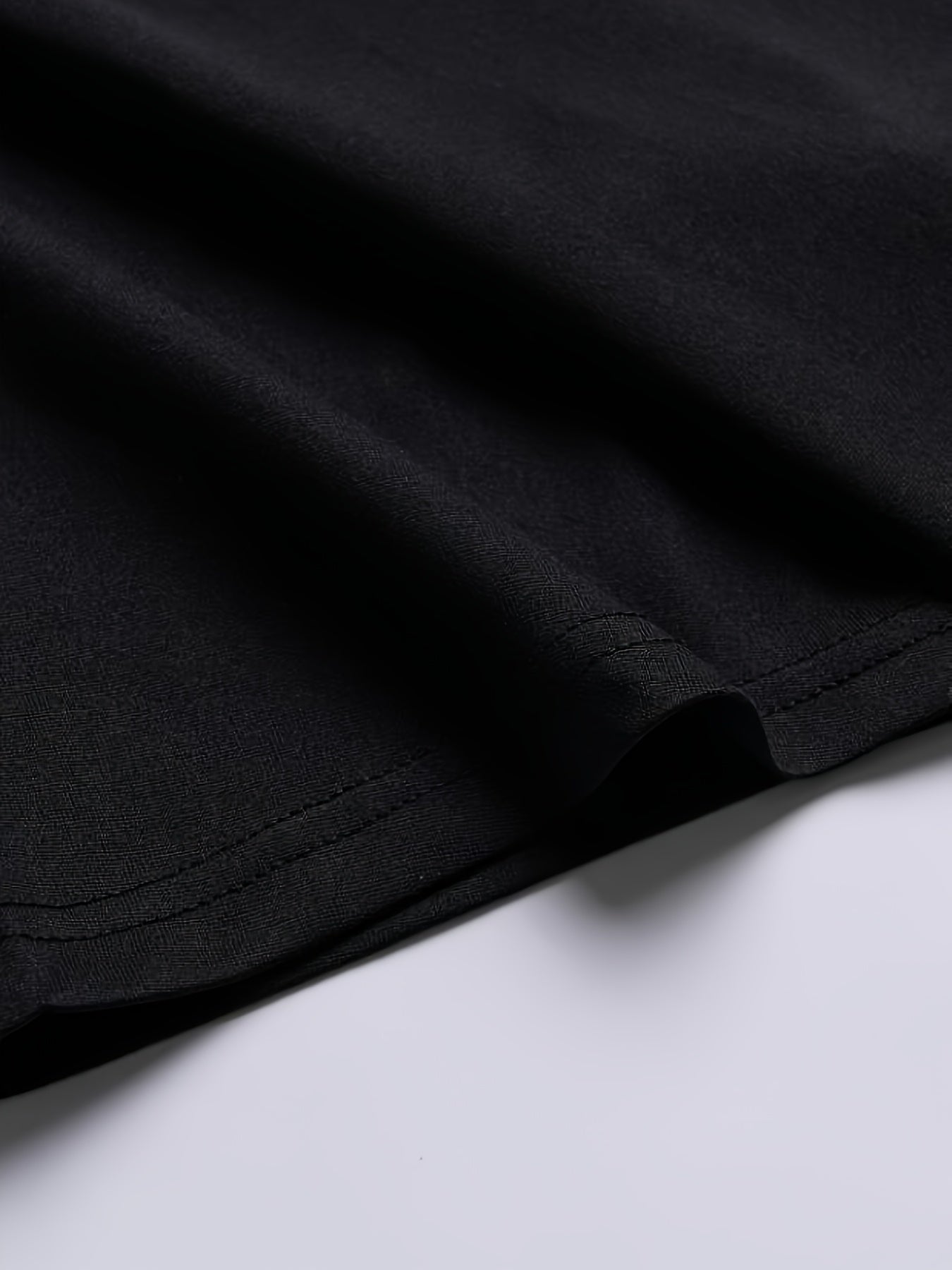 Boys' Casual T-Shirt for Kids Summer Solid Color Crew Neck Polyester