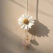 Qizlar Daisy Avtomobil Old oynasi Charm Chiroyli Orqa ko‘rinish aksessuari