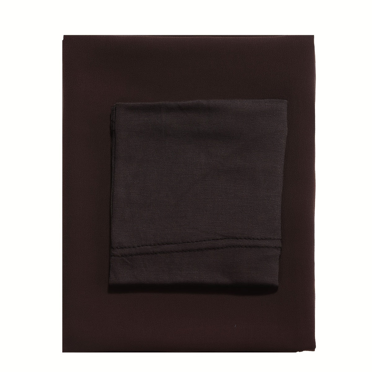 Juego de 2 pañuelos de chiffon de color sólido con capuchas interiores a juego, pañuelos ligeros para mujeres