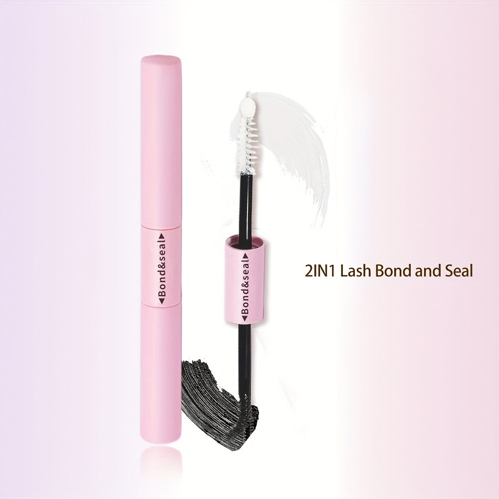 Women Waterproof Lash Bond and Seal Glue 2-in-1 Black Lash Extension