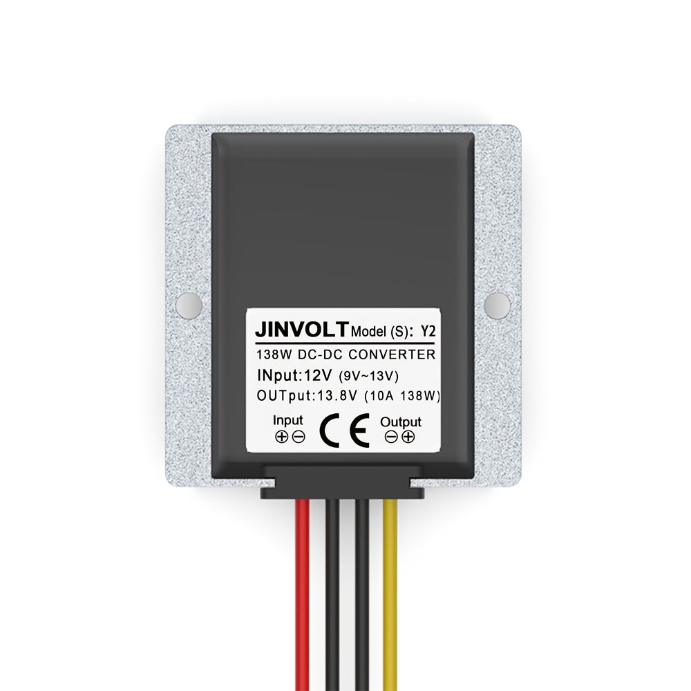 12V dan 13.8V gacha DC-DC konvertori 5A 10A suv o'tkazmaydigan quvvat manbai uchun sanoat tashqi muhit