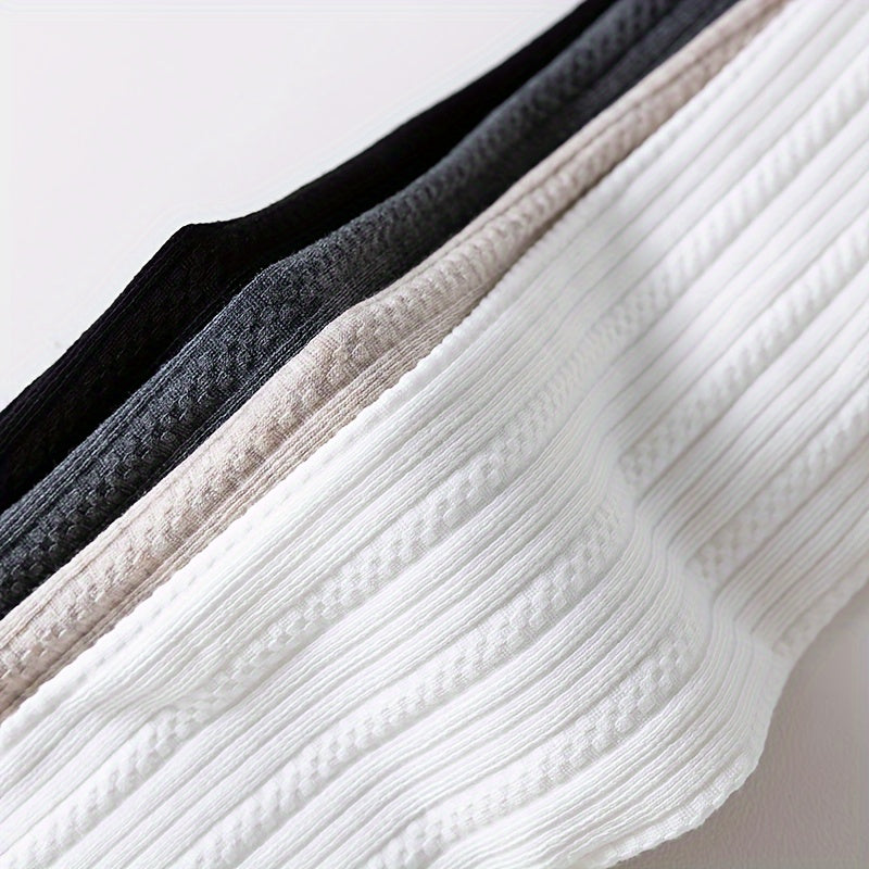 Girls' Knit Tights Striped Viscose Polyester Spandex All-Season Leggings