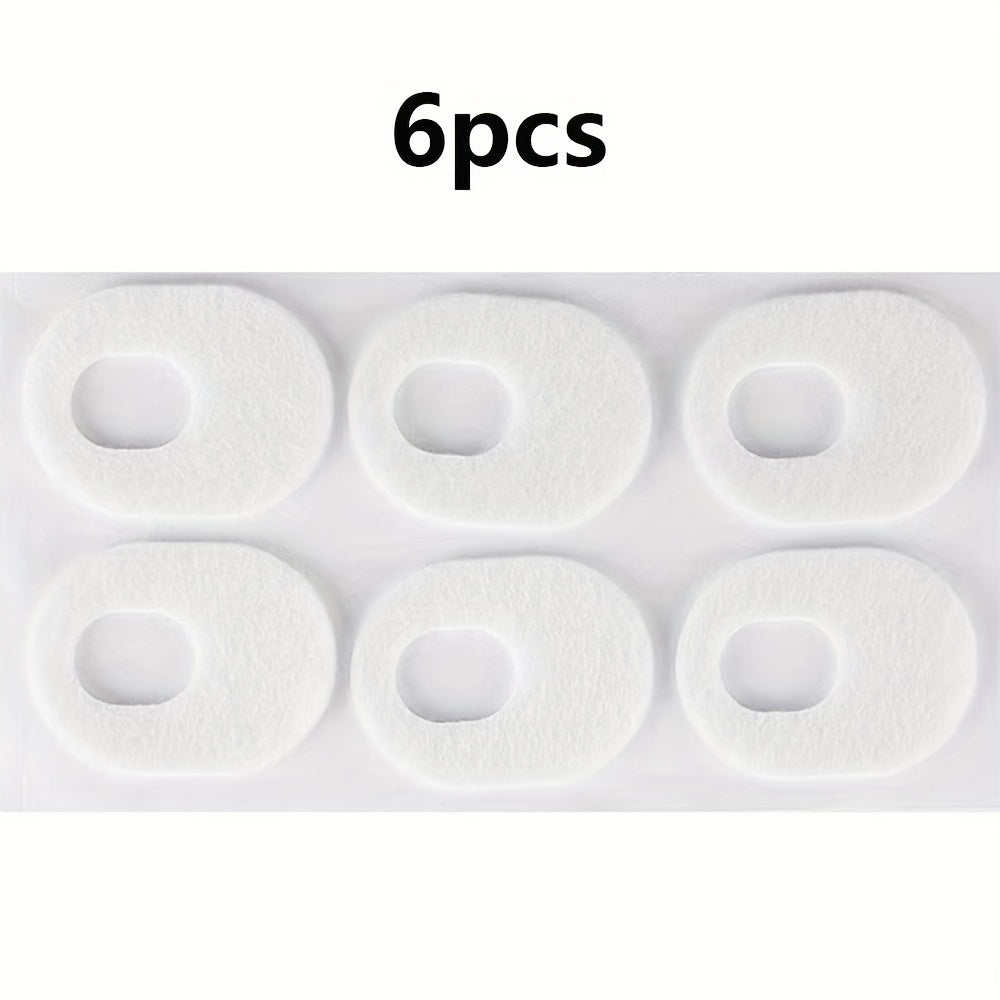 6 ta yumshoq ko'pik oyoq padlari kallus va qornlar uchun qulaylik va yengillik taqdim etadi.