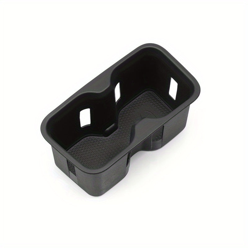 Car Interior Cup Holder Storage Box Scratch-Resistant TPE Accessory