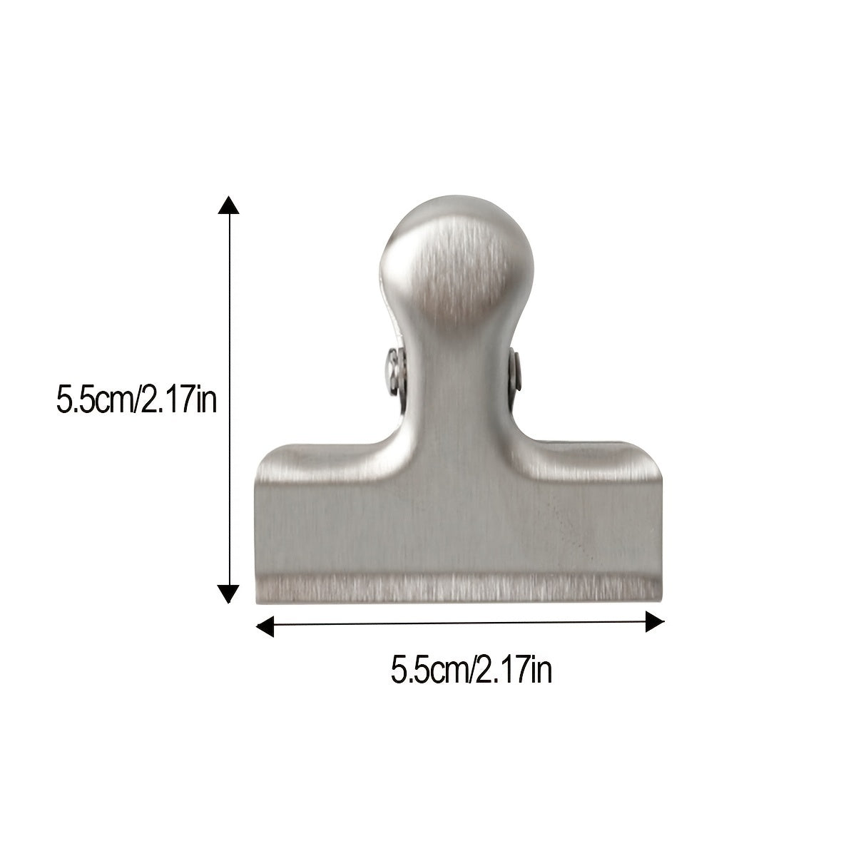 Stainless Steel T-Shaped Food and Snack Clip Moisture-Resistant Kitchen Gadget