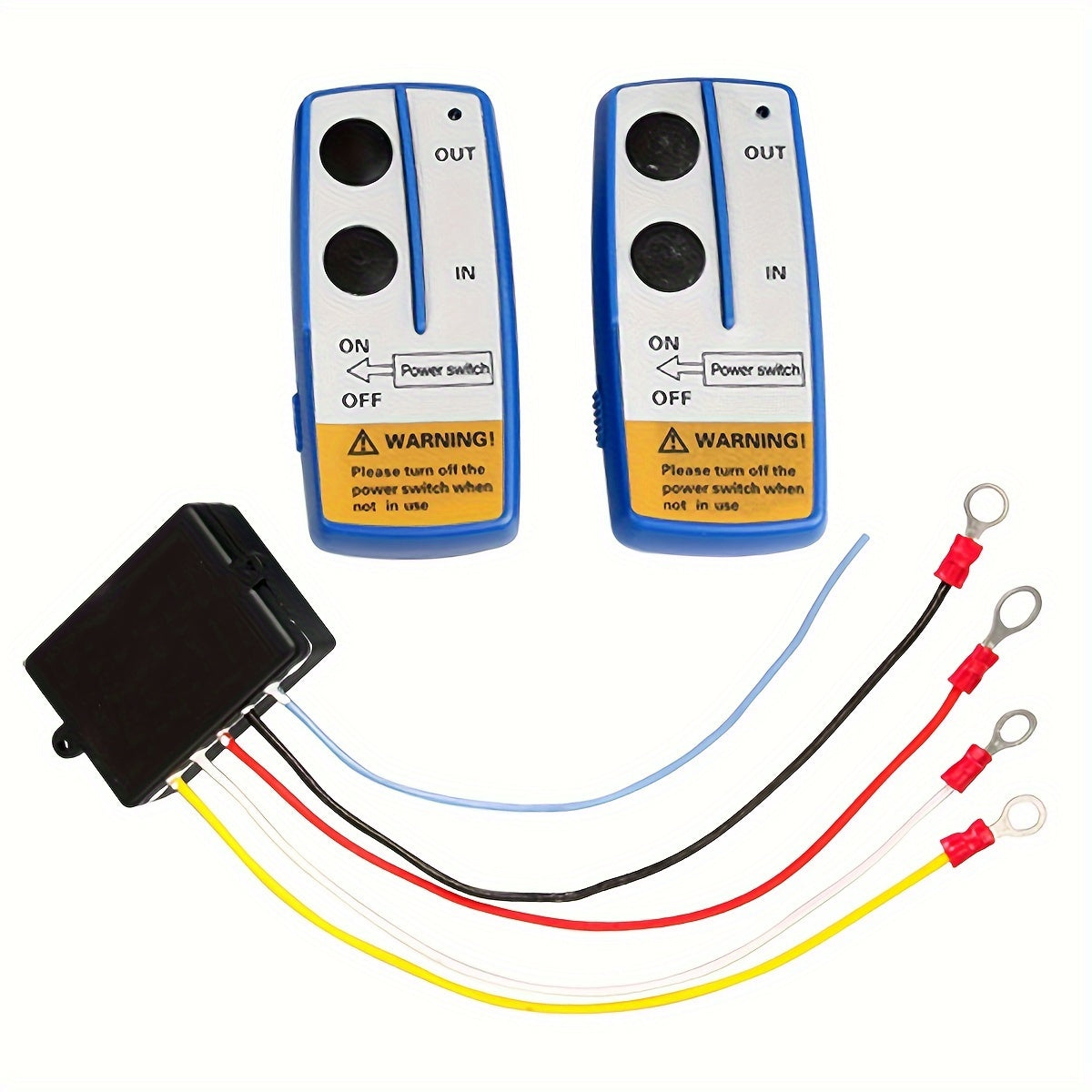 Wireless Winch Remote Control Kit 12-24V for ATV SUV with Durable Connectivity