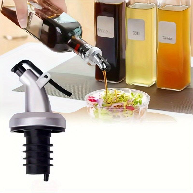 Leakproof Olive Oil and Vinegar Bottle Stoppers Set for Salad Dressing and Cooking 2 or 4 Pieces