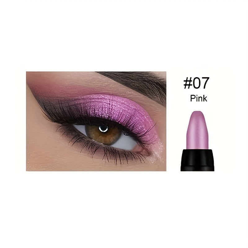 Long-Lasting Shimmering Eyeshadow Stick with Waterproof Formula and Plant Squalane