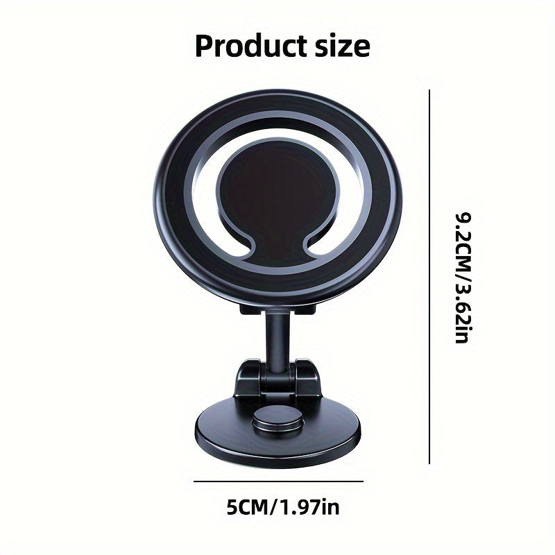 Universal Magnetic Car Phone Holder Waterproof Aluminum Alloy Dashboard Mount