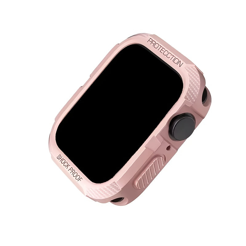 Rugged TPU Smartwatch Case for Apple Watch Series 2-9 and SE Lightweight Shockproof Cover