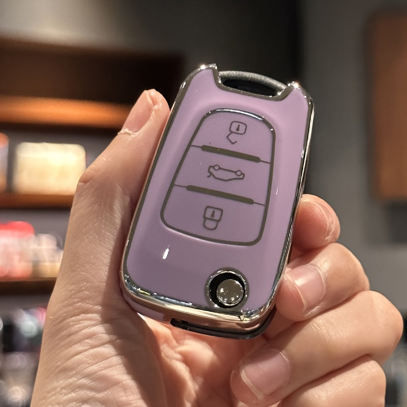 Car Key Cover Remote Case for Hyundai Kia Smart Key Protect Silicone Black