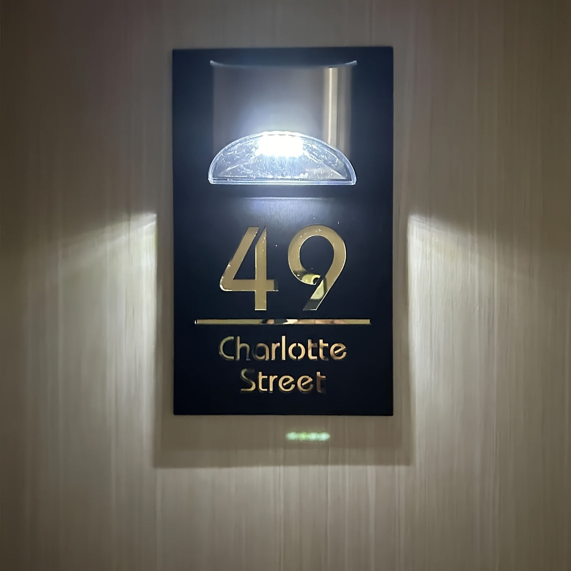 Shaxsiylashtirilgan 3D Akril Manzil Belgisi