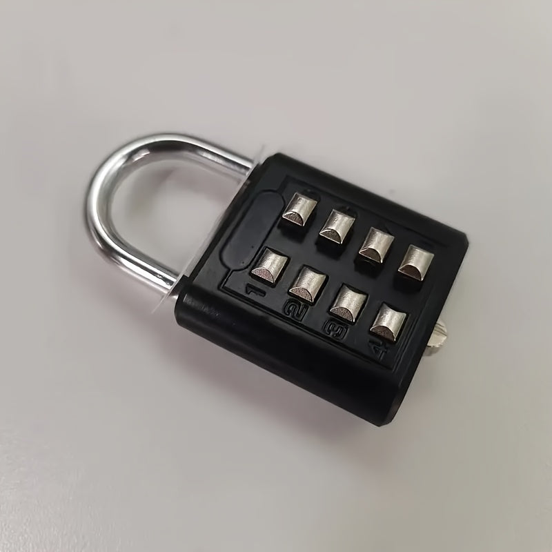 Black Alloy Combination Lock for Suitcases Luggage and Drawers 3-Digit Dial