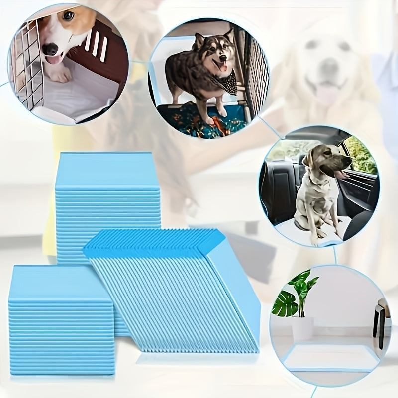 50-Pack Heavy Duty Woven Dog Training Pads Leak-Proof Washable Large Dogs