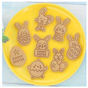 Easter Bunny Egg Resurrection Mold for Cookies, Cartoon 3D Sugar Baking Tool