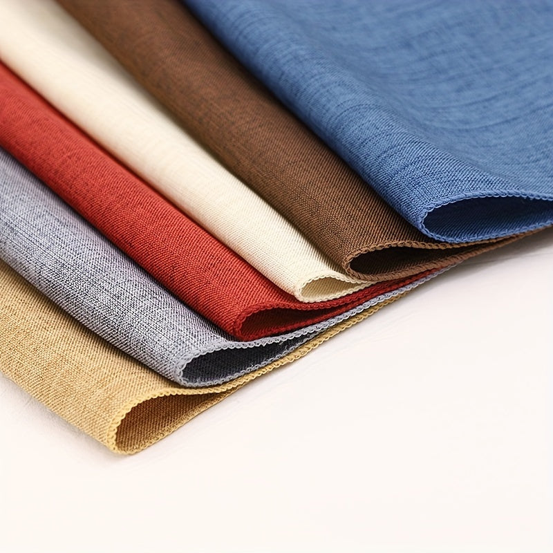 Beige Polyester Blend Dinner Napkins 45.72cm Square Soft Durable for Special Occasions