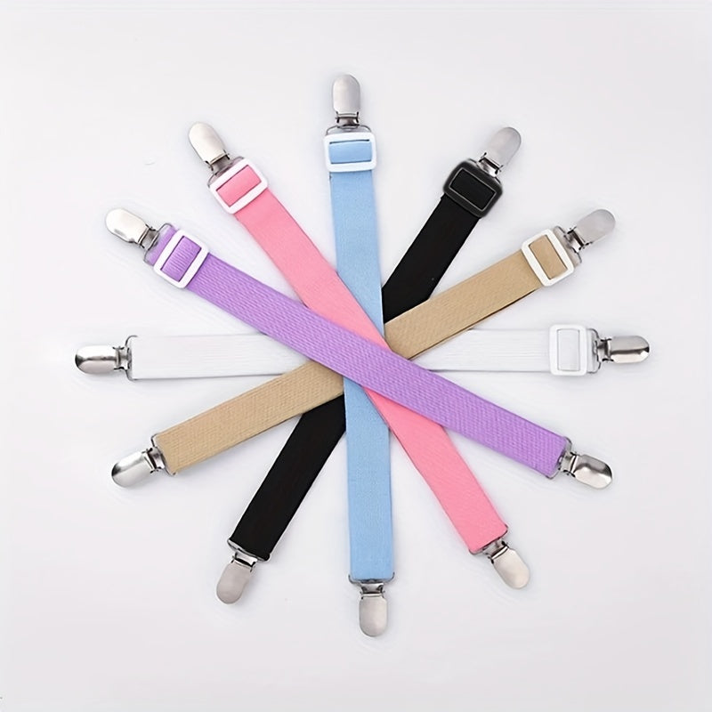 Adjustable Bed Sheet Clips Set of 2 Anti-Slip Buckles for Secure Sheets