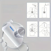 Portable Nano Facial Mist Sprayer for Skin Hydration and Eye Fatigue Relief