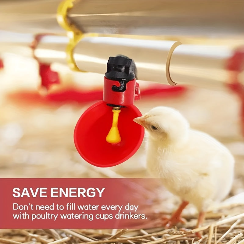 20 dona avtomatik qushlar uchun suv beruvchi, tovuqlar, o‘rdaklar, kurka, quyonlar, o‘rdaklar uchun